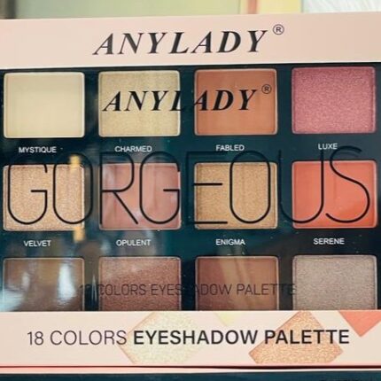 Anylady Gorgeous 18 Color Eyeshadow Palette