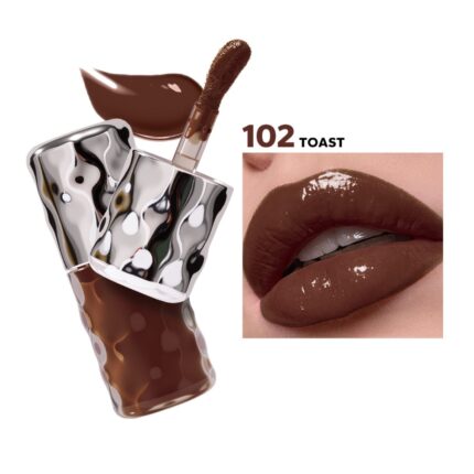 Beauty Glazed Volume Plumping Lip Gloss - 102 TOAST