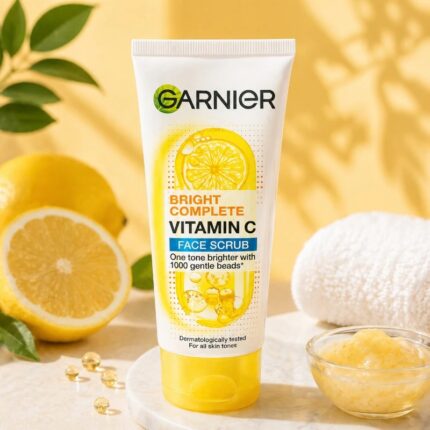 Garnier Bright Complete Vitamin C Face Scrub 100ml