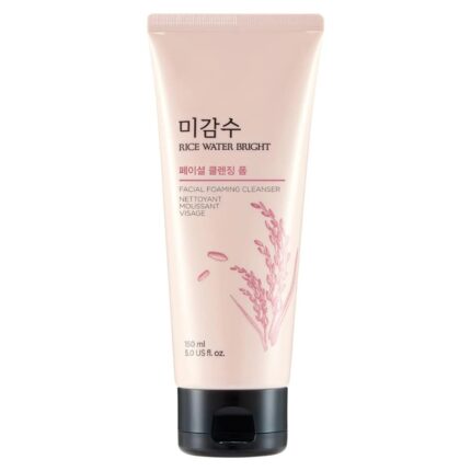 Korean Rice Water Bright Foaming Cleanser 150ml