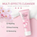 Laikou Japan Sakura Facial Cleanser - 100gm