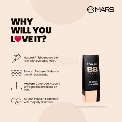 Mars BB Cream Foundation Skin Perfection Color