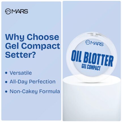 Mars Oil Blotter Gel Compact Powder