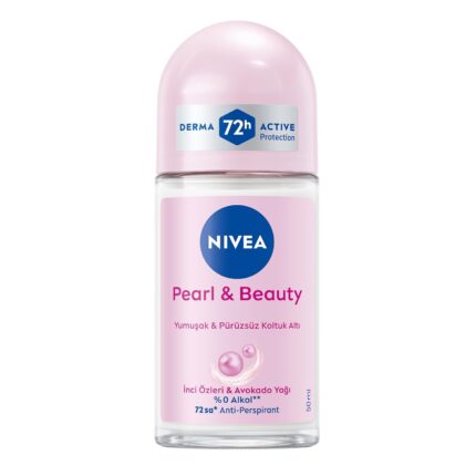 NIVEA Pearl & Beauty Deodorant Roll On for Women 50ml