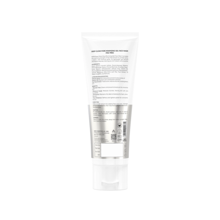 NIOR Deep Clean Gel Face Wash Tea-Tree 100ml