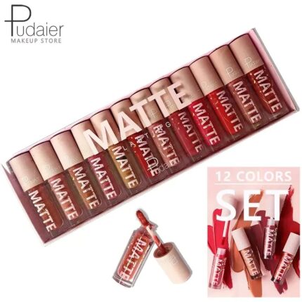 Pudaier Lipstick 12 Pcs