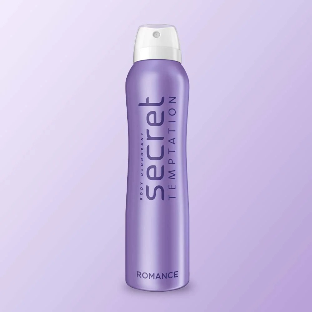 Secret Temptation Romance Deodorant Body Spray For Women 150ml Secret Temptation Romance Deodorant Body Spray For Women 150ml