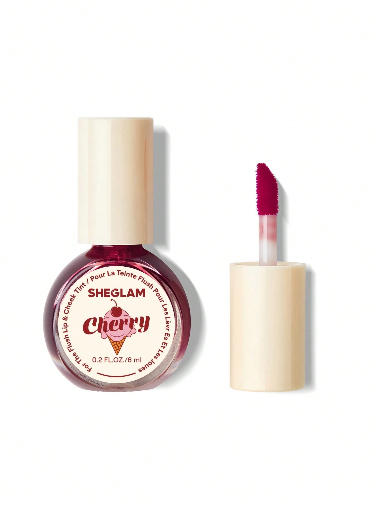 Sheglam For The Flush Lip And Cheek Tint-Cherry 6ml Sheglam For The Flush Lip And Cheek Tint-Cherry 6ml