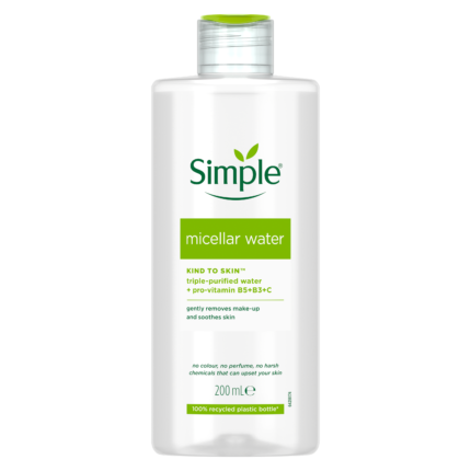 Simple Kind To Skin Micellar Cleansing Water - 200ml