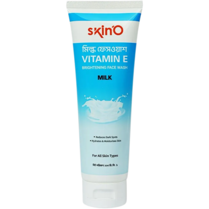 Skin'O Milk Vitamin E Brightening Facewash - 110ml