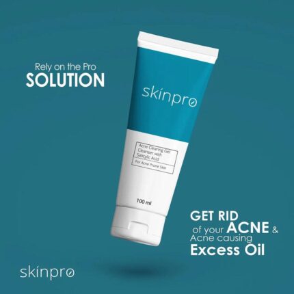Skinpro Acne Clearing Gel Cleanser with Salicylic Acid 100ml