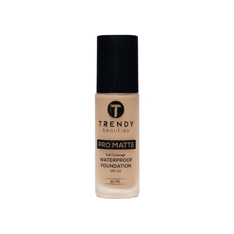 TRENDY beauties Pro Matte Waterproof Foundation