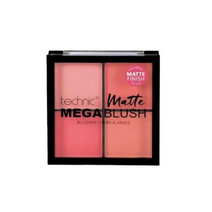 Technic Matte Mega Blush 4 Palette Blusher