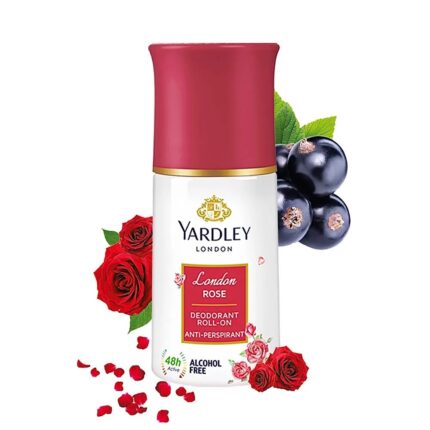 Yardley London Rose Deodorant Roll On for Women