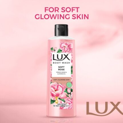 Lux Body Wash French Rose and Almond 245ml