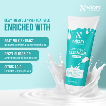 Nior Dewy Fresh Goat Milk Cleanser 100 ml