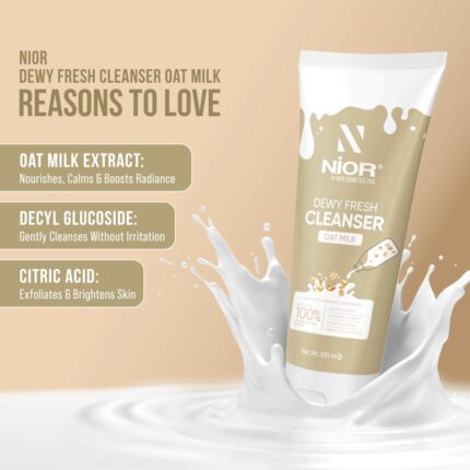 NIOR Dewy Fresh Oat Milk Cleanser