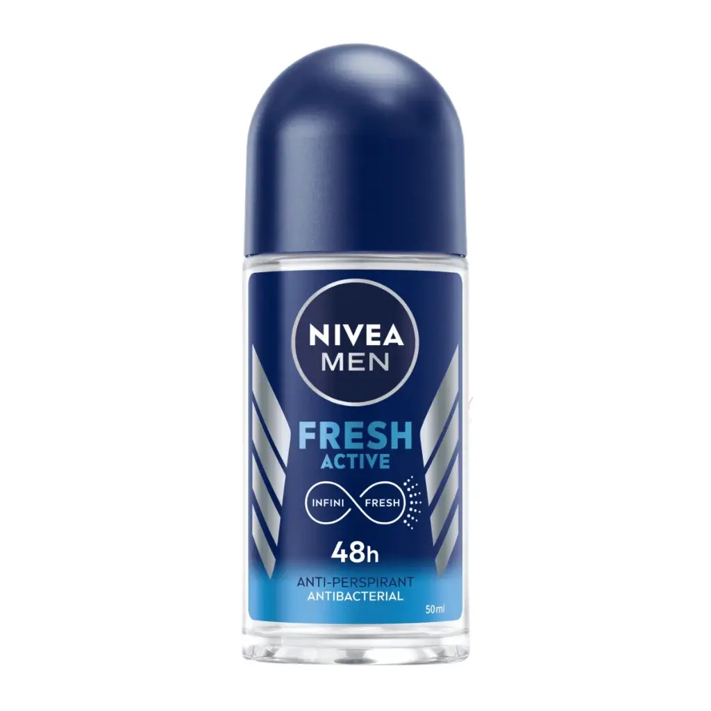 Nivea Men Fresh Active Anti-Perspirant Roll-On 50ml Nivea Men Fresh Active Anti-Perspirant Roll-On 50ml