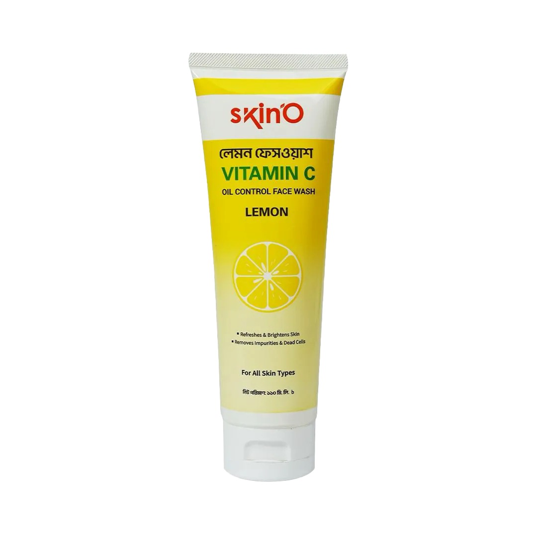 Skin'O Lemon Vitamin C Oil Control Facewash 110ml Skin'O Lemon Vitamin C Oil Control Facewash 110ml