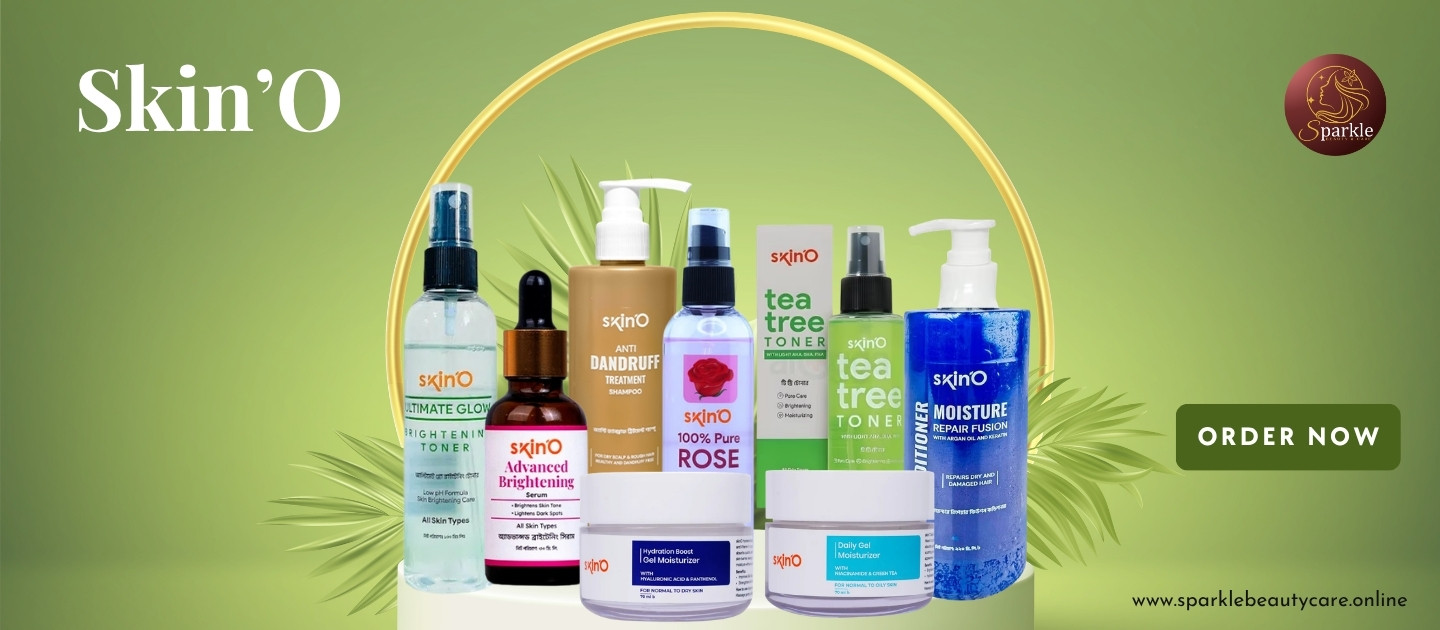 SkinO Products - Sparkle Beauty & Care