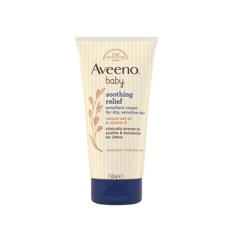 Aveeno Baby Soothing Relief Emollient Cream 150ml Aveeno Baby Soothing Relief Emollient Cream 150ml