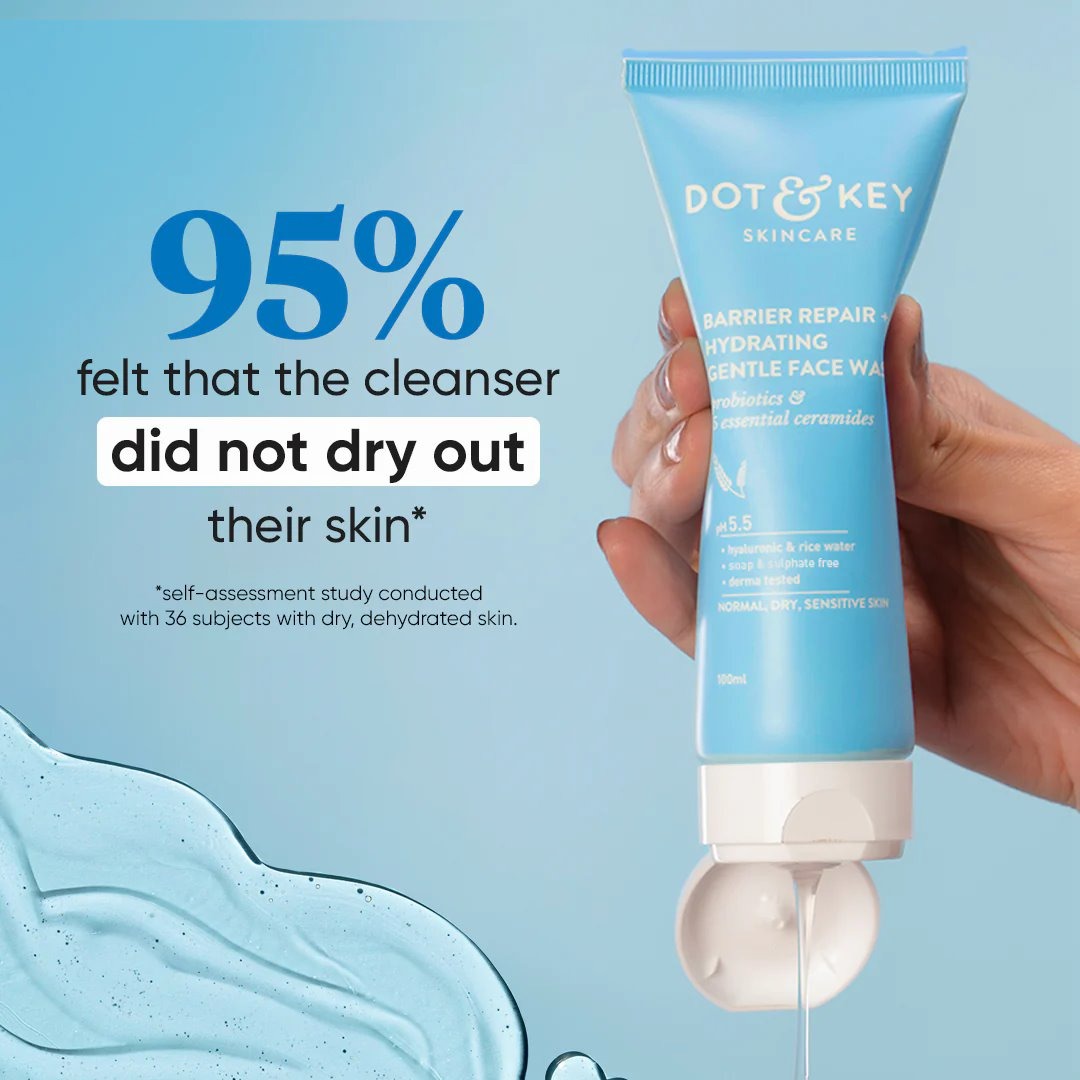 Dot & Key Barrier Repair Gentle Hydrating Face Wash 100ml