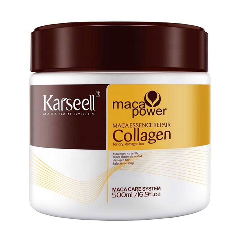 Karseell Collagen Hair Treatment Mask For Dry Damaged & All Hair Types - 500ml Karseell Collagen Hair Treatment Mask For Dry Damaged & All Hair Types - 500ml