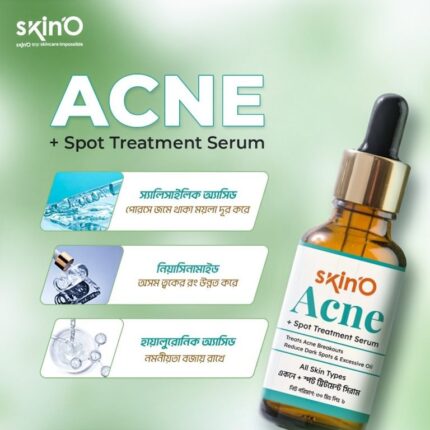 SkinO Acne + Spot Treatment Serum 30ml