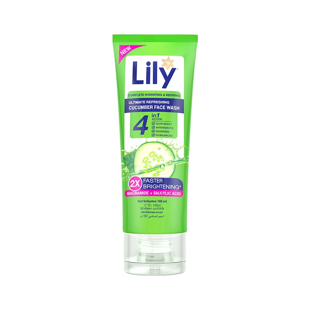Lily Cucumber Facewash Gel