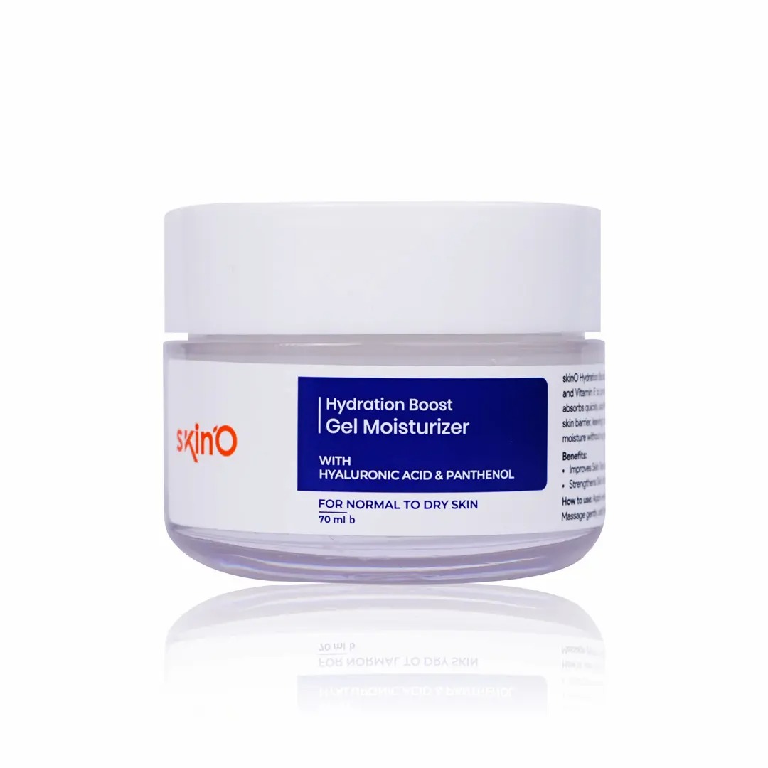 skinO Hydration Boost Gel Moisturizer with Hyaluronic Acid & Panthenol 70ml skinO Hydration Boost Gel Moisturizer with Hyaluronic Acid & Panthenol 70ml